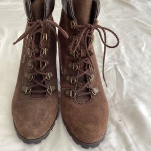 Ralph Lauren suede boots 8